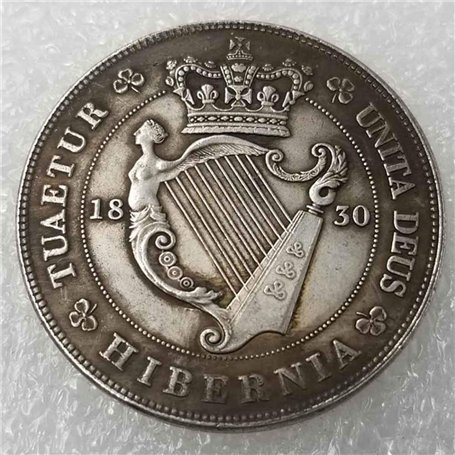 XDLiu Best Morgan Silver Dollars – Pièce de monnaie George IV gallois 1830 – Pièce de monnaie ancienne en argent