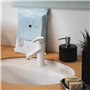Abena Gants de toilette | Lot de 50 | Gants jetables | Joint ultrasonique | Testé dermatologiquement | Substitut des lingettes p