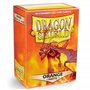 Arcane Tinmen ApS ART11013 Dragon Shield Sleeves Matte Orange Card Game