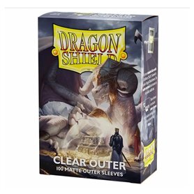 Arcane Tinmen Dragon Shield 13002 Lot de 100 pochettes extérieures transparentes mates