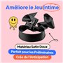 Sinful Deluxe Bandeau Yeux Érotique - Bandeau Satin Doux pour les Yeux BDSM - Accessoires Sexualité Couple pour les Adultes - Ga