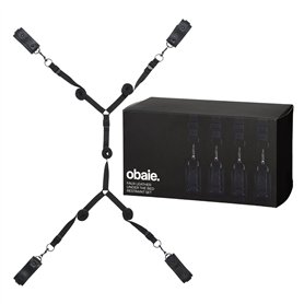 Obaie Menotte BDSM Lit - Menotte Femme Sexy Érotique pour le Lit - Accessoires Sexualité Couple - Attache Menotte Lit - Kits de