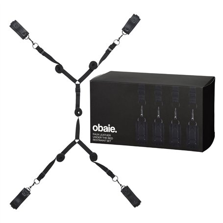Obaie Menotte BDSM Lit - Menotte Femme Sexy Érotique pour le Lit - Accessoires Sexualité Couple - Attache Menotte Lit - Kits de