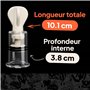 Obaie Twisting Ventouses à Tétons - Ventouse Teton Stimulation Intense - Pompe Teton Jouet pour Adulte Érotique Femme - Idéal Co