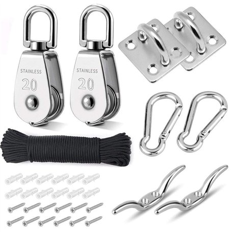 TooTaci Poulie M20 de levage