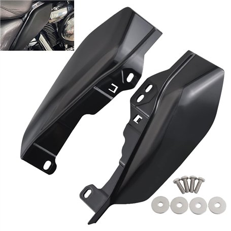 Déflecteurs de Chaleur pour Pare-Brise latéral de Moto compatibles avec Harley Davidson Touring Street Glide Electra Glide CVO 2
