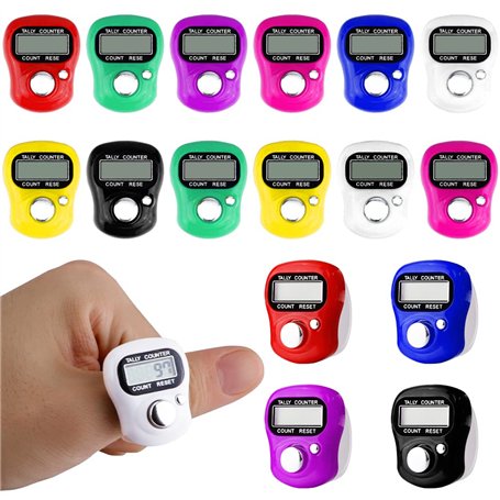 HUOMAQFAN Compteur de Doigts 16 pièces