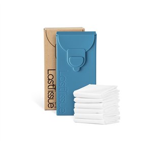LastTissue® Paquet de Mouchoirs en Tissu Bio de LastObject - Mouchoirs Réutilisables et Écologiques - Conçu au Danemark - Moucho