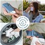 LastTissue® Paquet de Mouchoirs en Tissu Bio de LastObject - Mouchoirs Réutilisables et Écologiques - Conçu au Danemark - Moucho