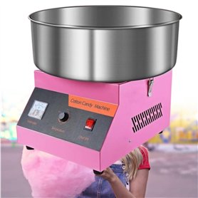 Machine à barbe à papa Ø 52 cm Machine à barbe à papa 1000W Machine à barbe à papa Faites des guimauves rapidement pour la maiso