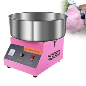 Machine à barbe à papa professionnelle Ø 52 cm Machine à barbe à papa Faites des guimauves rapidement pour des collations de fêt