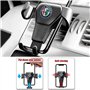 Support Téléphone Voiture pour Alfa Romeo Mito Giulietta 156 159 Giulia 8C GT 147 Tonale, Porte Téléphone Voiture Grille Aeratio