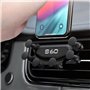 oPlsdqw Support Téléphone Voiture pour Volvo S60, Porte Téléphone Voiture Grille Aeration, Porte Telephone Réglable Voiture Pinc