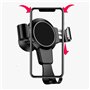 oPlsdqw Support Téléphone Voiture pour Citroen C1 C2 C3 C4 C5 DS5 DS6, Porte Téléphone Voiture Grille Aeration, Porte Telephone 