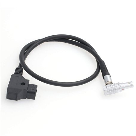 SZRMCC D-tap vers angle droit 0B 7 broches mâle câble d'alimentation pour moteur Tilta Nucleus-M Wireless Follow Focus Lens Moto