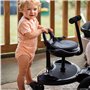 Moby-System Extension de Poussette Universelle 2 en 1 avec Siège et Roues LED, Planche Poussette Universelle, Accessoires pour P