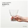 Krosno Verres Coupe Glacée Dessert Mise en Bouche | Lot de 6 | 380 ML | Collection Krista | Parfait la Maison, Les Restaurants, 