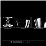 Krosno Verres Coupe Glacée Dessert Mise en Bouche | Lot de 6 | 380 ML | Collection Krista | Parfait la Maison, Les Restaurants, 