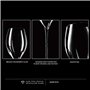 Krosno Verre Cristal de Prosecco Champagne | Lot de 6 | 280 ML | Collection Harmony | Parfait la Maison, Les Restaurants, Les Fê