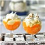 Krosno set de 6 coupes à glace | 350 ml | Bol à dessert | Idéal pour la maison, les restaurants et les fêtes | Lavable au lave-v