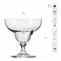 Krosno set de 6 coupes à glace | 340 ml | Coupe à dessert | Collection Avant-Garde | Idéal pour la maison, les restaurants et le