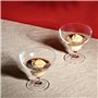 Krosno set de 6 coupes à glace | 340 ml | Coupe à dessert | Collection Avant-Garde | Idéal pour la maison, les restaurants et le