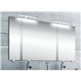 Lumière LED pour zones humides iP44 lumière froide réflecteur lampe de lumière de bain