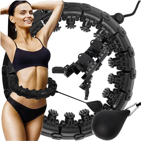 Trizand Hula Hoop 25208 Hula Hoop avec poids et picots de massage