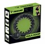 Trizand Hula Hoop 25208 Hula Hoop avec poids et picots de massage, noir, pour perdre du poids, accessoire de fitness