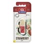 Désodorisant Pour Voiture Dr Marcus Ecolo Fraise 4,5 ml Bois Verre Parfum Pendentif 4 Pièces