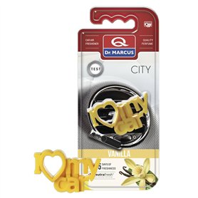 Désodorisant Pour Voiture Dr Marcus City Vanille Plastique Parfum