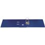 DONAU Lot de 10 Classeurs de bureau/Fins format A4 5 cm avec couverture en plastique PP/carton/blanche/Classeurs à anneaux en D