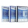 DONAU 2788654PL-01 Classeur de Présentation/Personnalisable pour DIN A4 4RD anneaux 65 mm/Carton Recouvert de PP/Noir/avec Poche