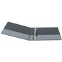 DONAU 2788654PL-01 Classeur de Présentation/Personnalisable pour DIN A4 4RD anneaux 65 mm/Carton Recouvert de PP/Noir/avec Poche