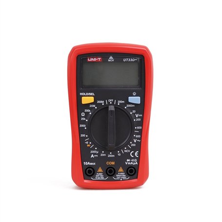 UNI-T Multimètre UT33D+ Écran LCD numérique petite taille