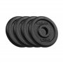 Rebelle Fonte Poids Set 4x1.25kg Trou 31mm Plaque Classique RBA-2126
