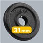Rebelle Fonte Poids Set 4x1.25kg Trou 31mm Plaque Classique RBA-2126