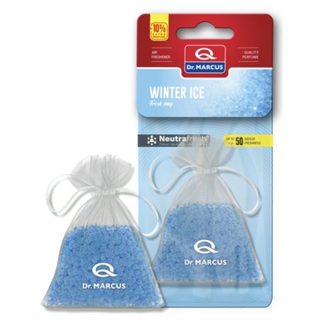 Désodorisant Pour Voiture Dr Marcus Fresh Bag ICE CHILL Parfum Pochette