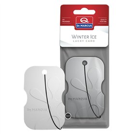 Désodorisant Pour Voiture Dr Marcus Lucky Card ICE CHILL Plastique Parfum Pendentif
