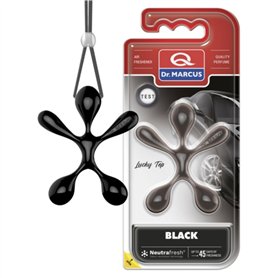 Désodorisant Pour Voiture Dr Marcus Lucky Top black Plastique Pendentif (12 Unités)