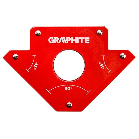 Support de soudure magnétique aimant 122 x 190 x 25 mm angle soudage aimant d'angle Angle