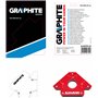Support de soudure magnétique aimant 122 x 190 x 25 mm angle soudage aimant d'angle Angle