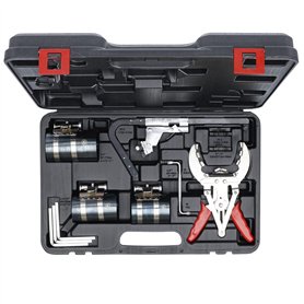 Satra - JEU 3 COLLIERS DE COMPRESSION PINCE A SEGMENTS PISTON OUTIL NETTOYAGE GORGES