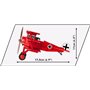 COBI 2986 Fokker Dr.1 Red Baron