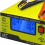 LTC LX1202 Chargeur de batterie pour voitures et motos 6V/12V avec contrôle par microprocesseur 15A adapté à différents types de