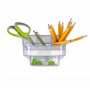 D.RECT 0080 | Organisateur bureau | Pot à crayons en Acrylique | Organiseurs et distributeurs pour le bureau | Rangement trombon