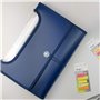 D.RECT 5590 - Trieur Extensible 12 Poches A4 | Extensible Classeur Documents | Accordéon Classeur Pochettes Porte-documents mari