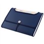 D.RECT 5590 - Trieur Extensible 12 Poches A4 | Extensible Classeur Documents | Accordéon Classeur Pochettes Porte-documents mari