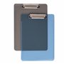 D.RECT Porte-Bloc A4 avec Pince - Planche à Écrire en Plastique A4 - Clipboard à Suspendre avec Pince pour Ranger le Papier, pou