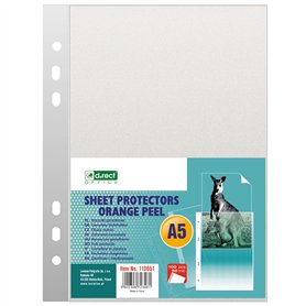 D.RECT Lot de 100 pochettes A5 pour documents A5